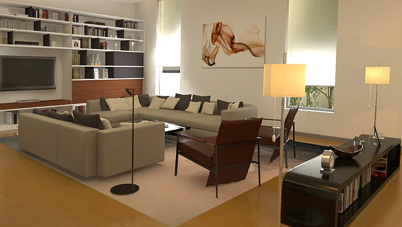 wagholi villa 2 - living room TV