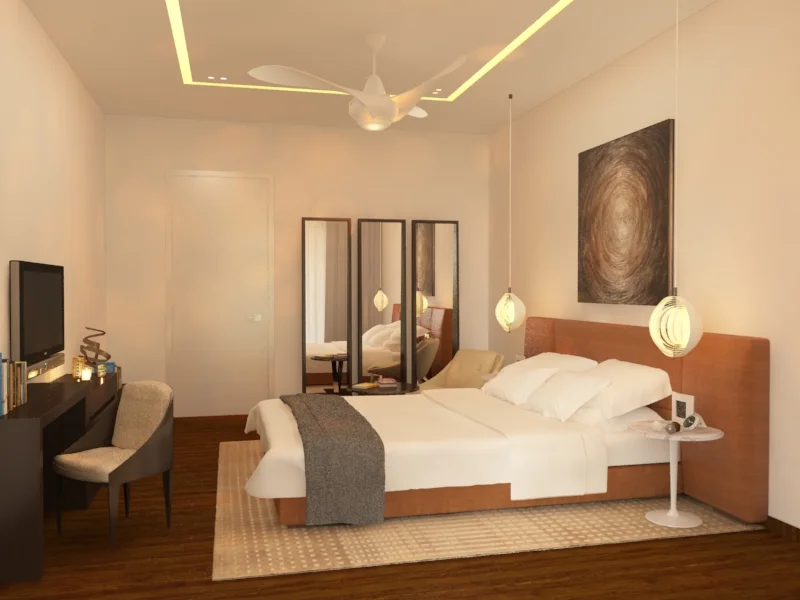 wagholi villa 3 - master bedroom