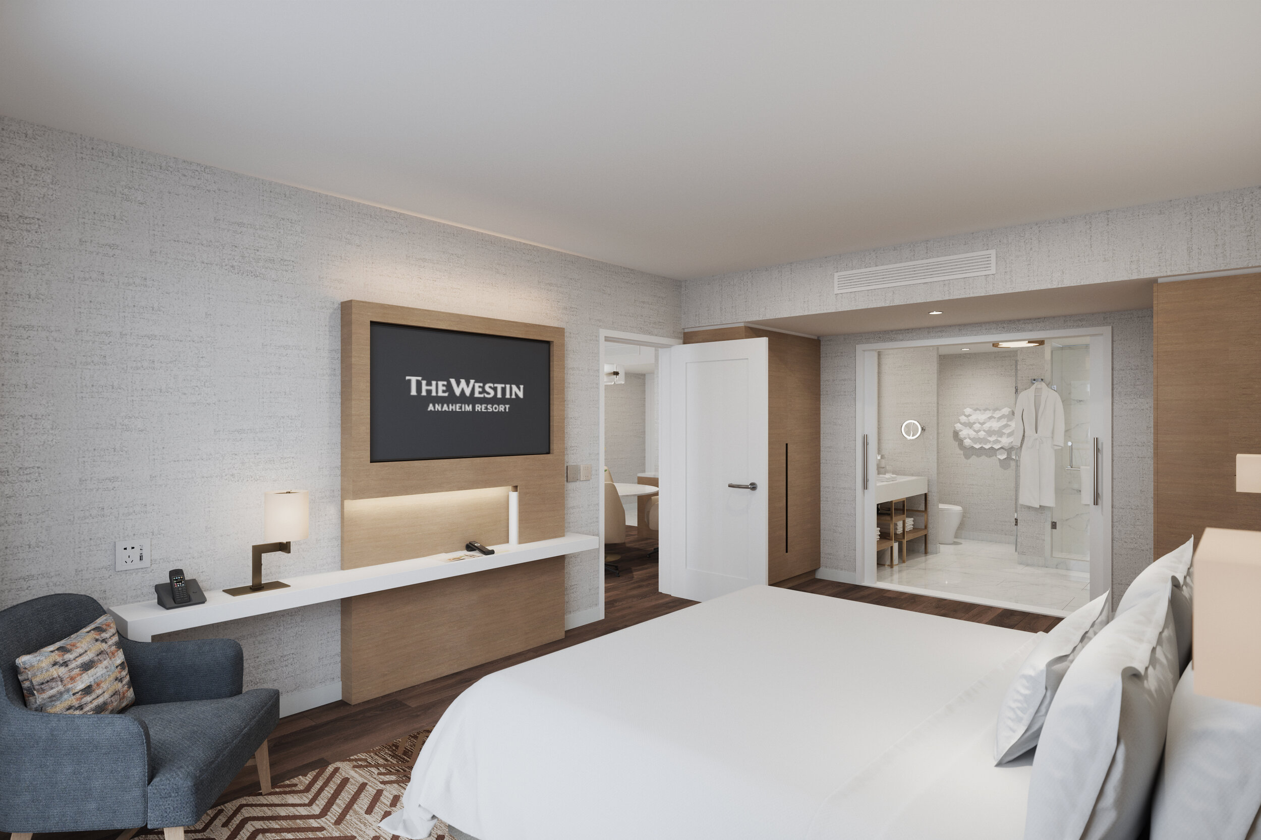 cobico — Westin Anaheim Resort in Anaheim, CA with interior design by ...