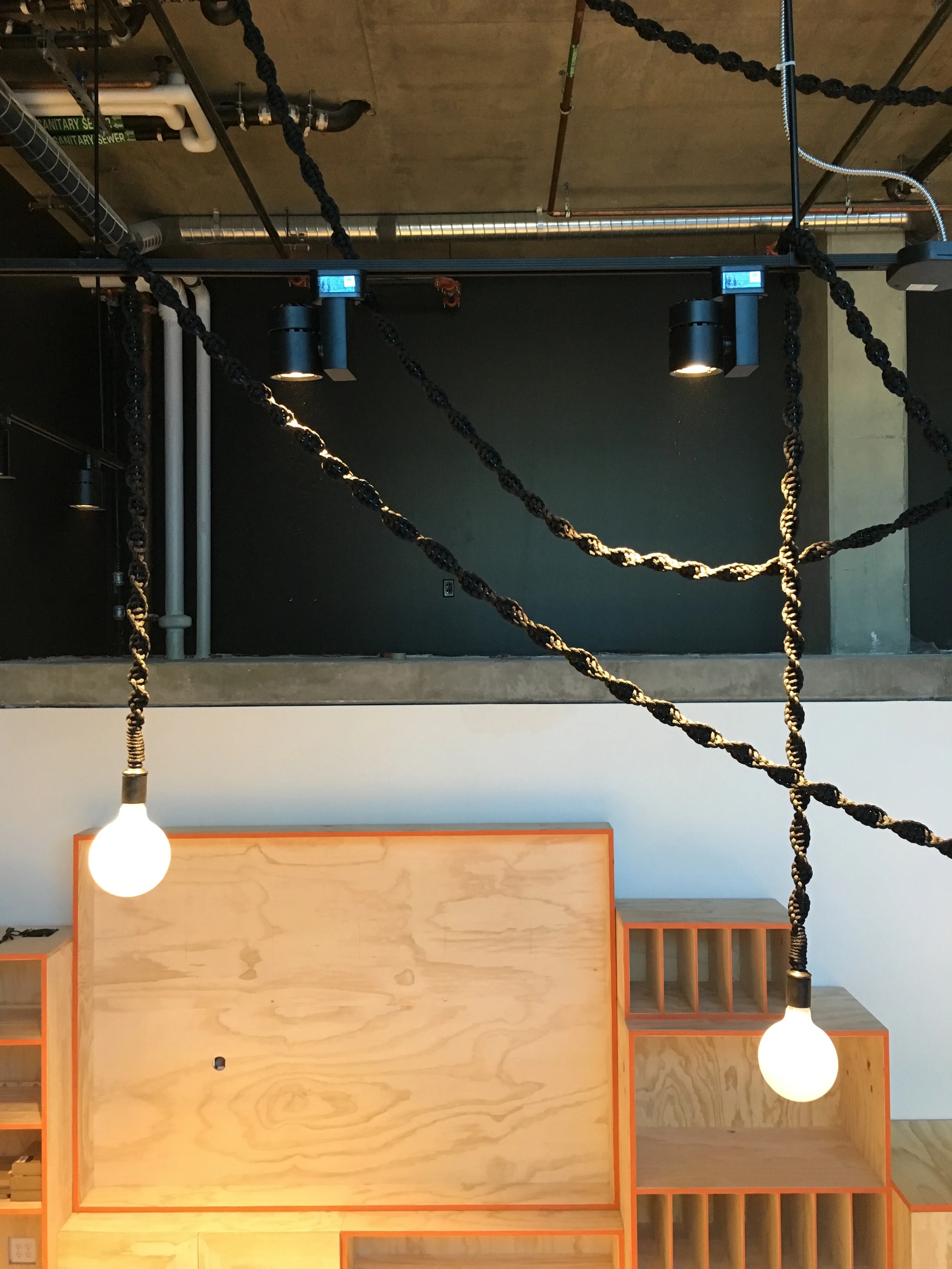 Helix Lights, The Rowan, San Francisco, by Windy Chien http://windychien.com