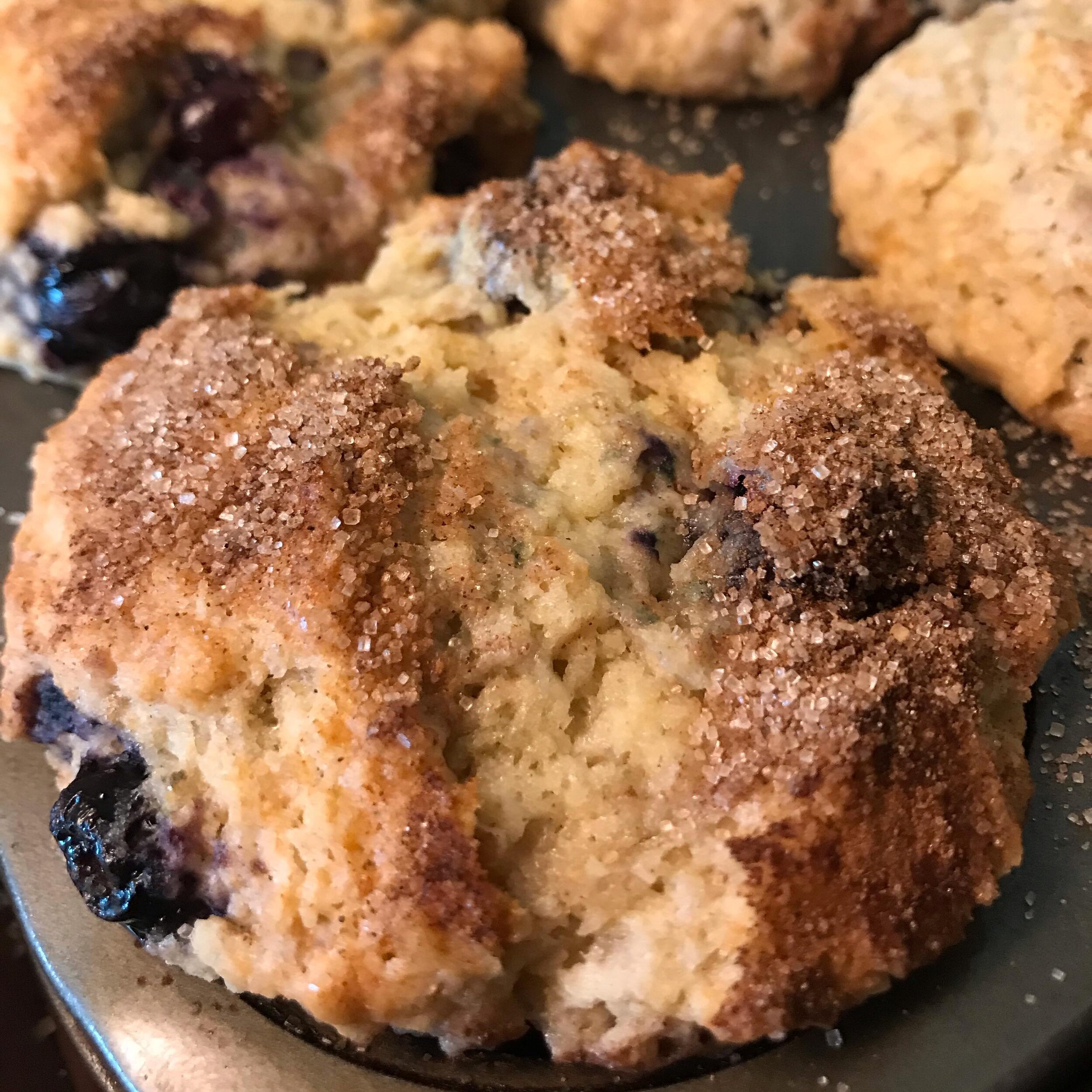 The perfect muffin, crispy sugar top, fluffy soft inside. Hot Blueberry Buttermilk Muffins from the oven. 🫐👩🏻&zwj;🍳 Ready for snacking all day!

#blueberry #muffins #buttermilk #baked #bakery #ivybakery #baking #lasvegasbakery #eatthis #food #foo