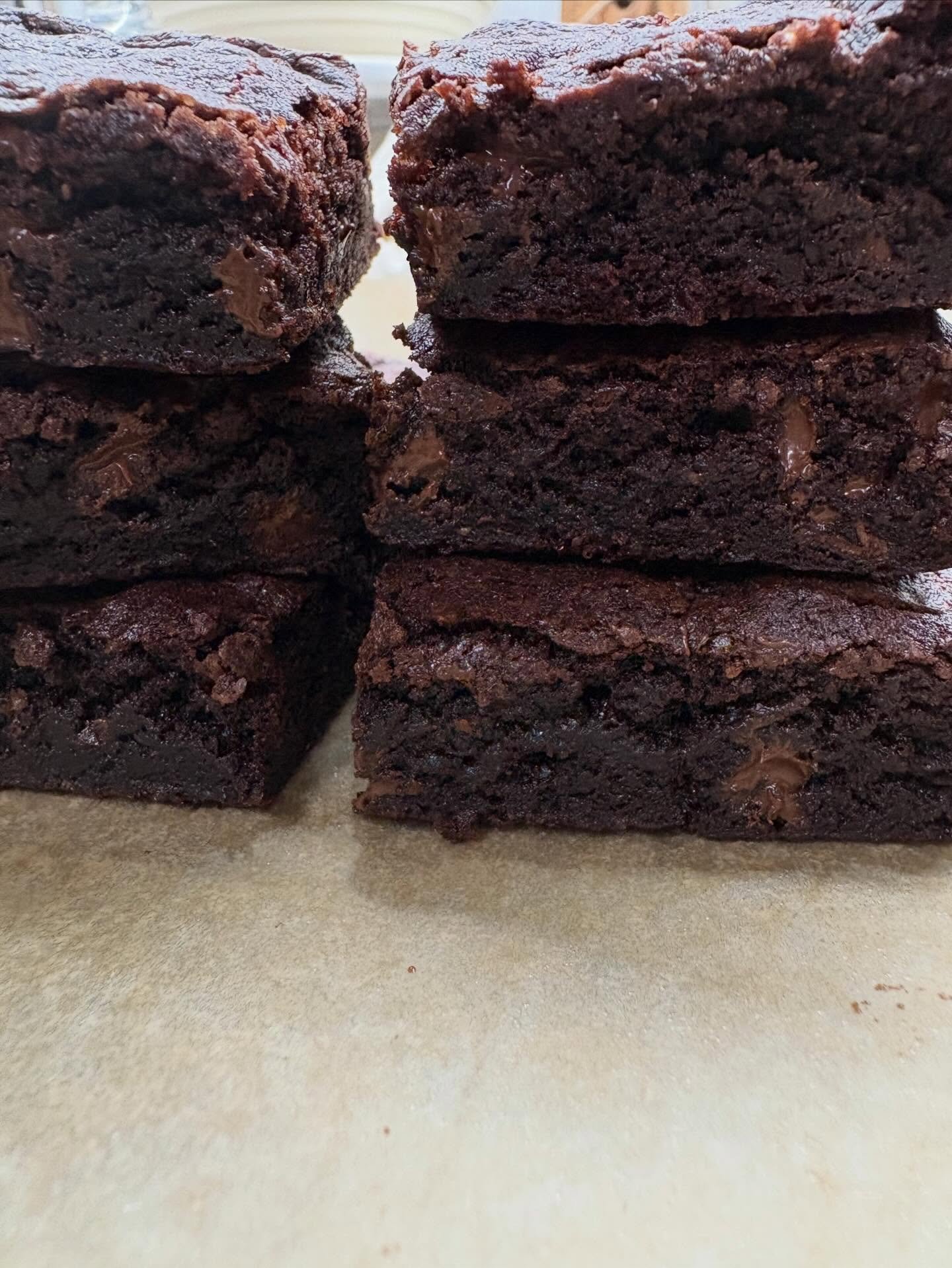 Chocolate Chip Fudge Brownies! 

Everything a brownie should be, dense, fudgy, and loaded with melty chocolate chips in every bite. Always made from scratch in small batches. 

Perfect with a glass of milk, a cup of coffee, or straight from the pan.?