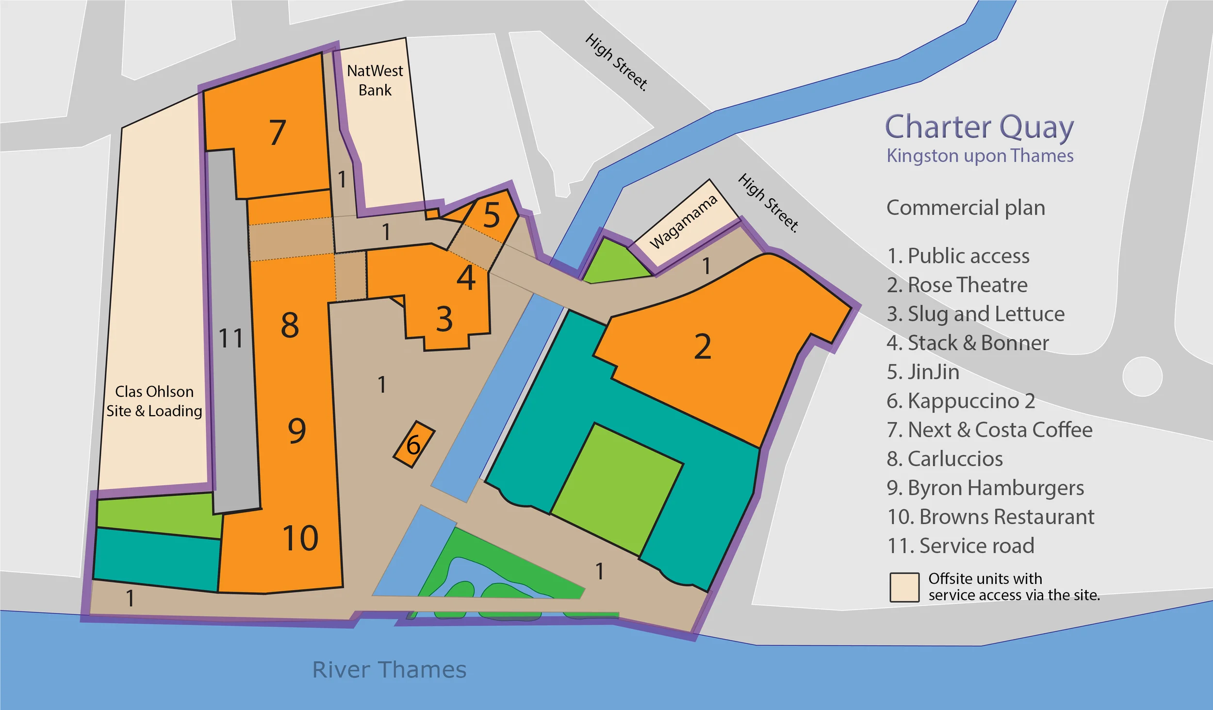Commercial site plan