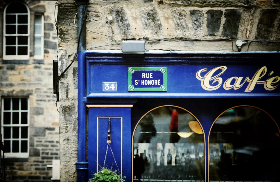 Picture by JANE BARLOW. 29th May 2013. Byline picture :: Head chef Neil Forbes at Cafe St Honore, Thistle Street Lane, Edinburgh.