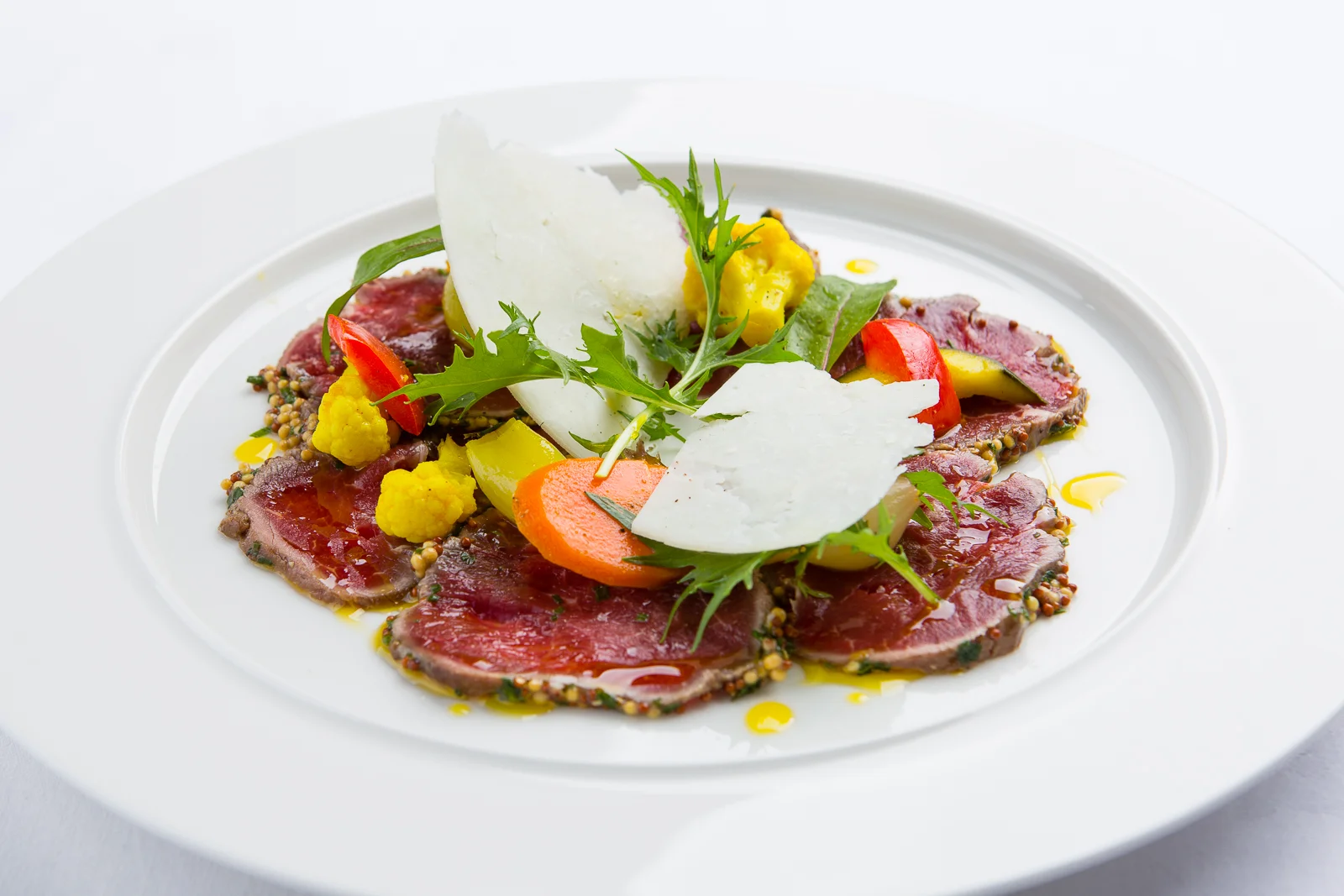 Neil Forbes Cafe St Honore Scotch Beef Carpaccio 5 WEB SIZE (Credit - Paul Johnston at Copper Mango)-CMPL6169.jpg