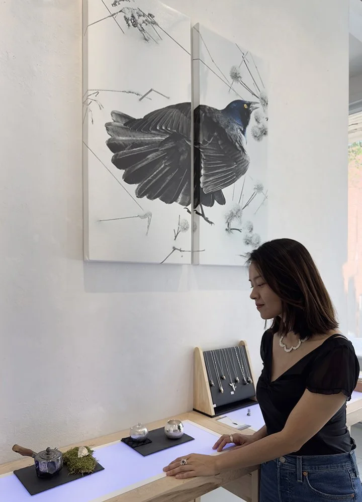   Exposition Convergence - 2024 - Deux panneaux de 18×40 Po  