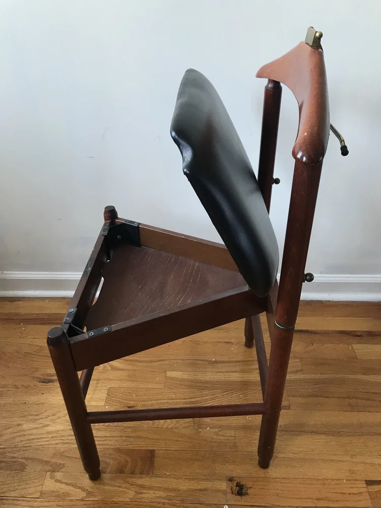 Mid-Century Teak Valet Chair — Real Good Goods