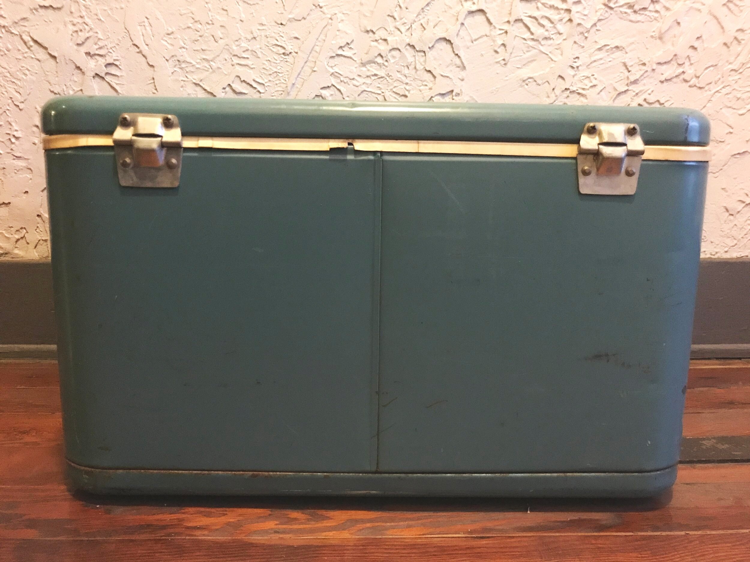 Vintage Thermos Metal Cooler — Real 