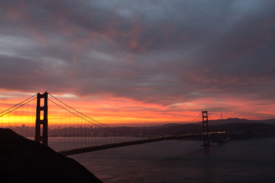 Golden Gate Bridge, Twin Peaks | Traveling Someplace Wild | www.someplacewild.com