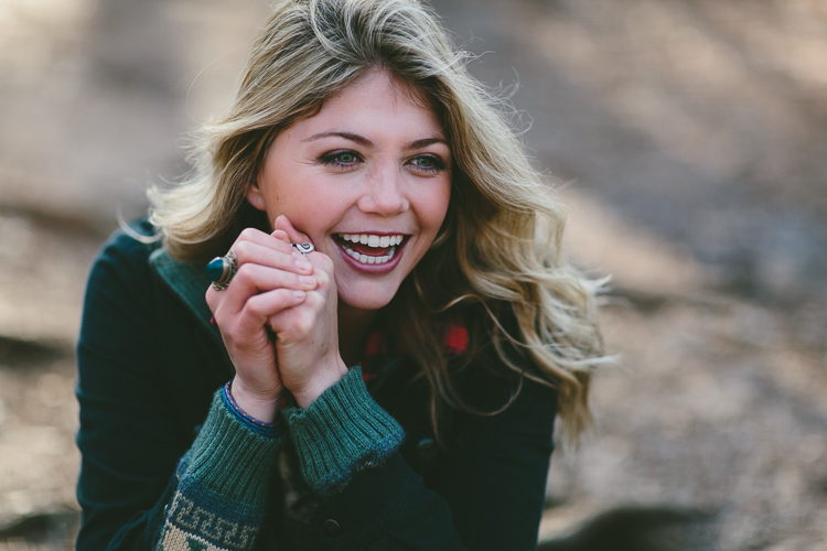 Lindsey's Close Up Fall Fashion Portrait