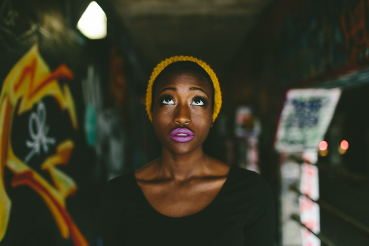 Krog Street Tunnel Street Style Graffiti Fashion Portrait