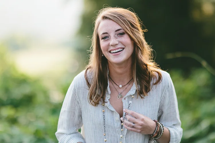 Beautiful Light Senior Portrait