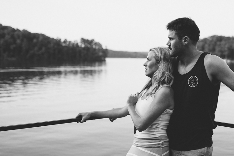 Couple Looking in the Distance