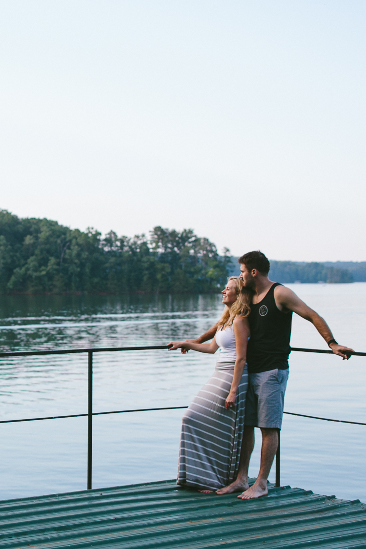 Couple Looking in the Distance