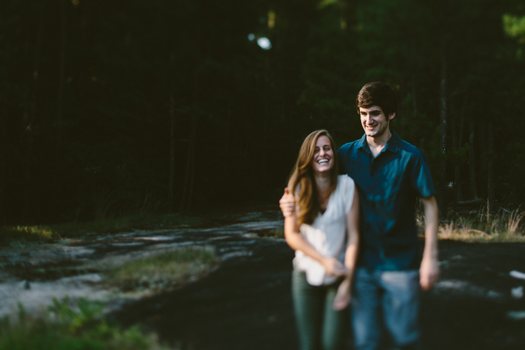 Happy Couple on Arabia Mountain