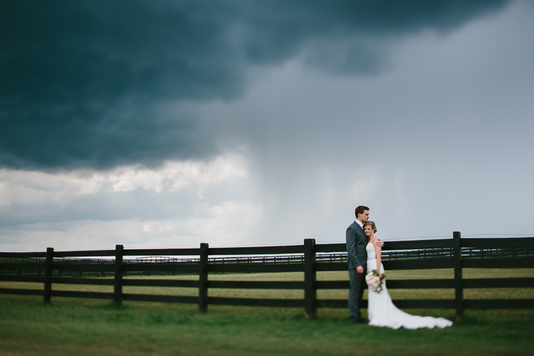 Stormy Wedding Day Portraits