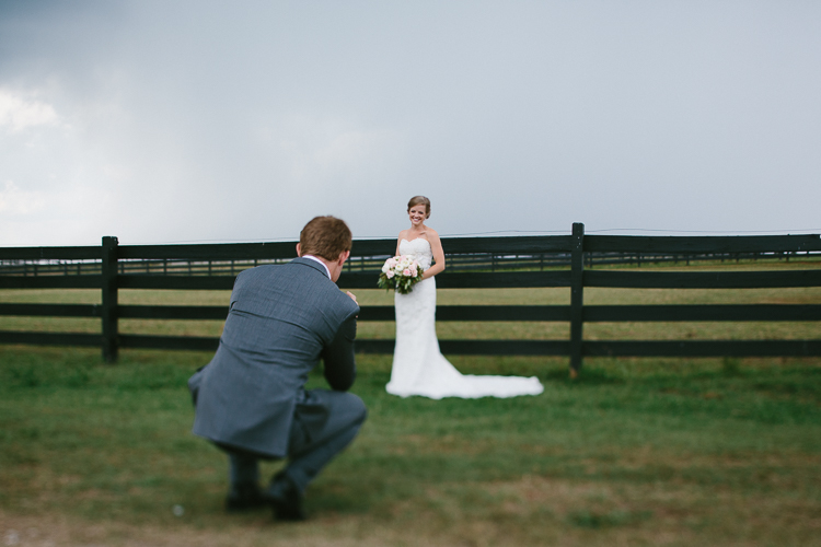 The Groom Capturing His Bride's Beauty