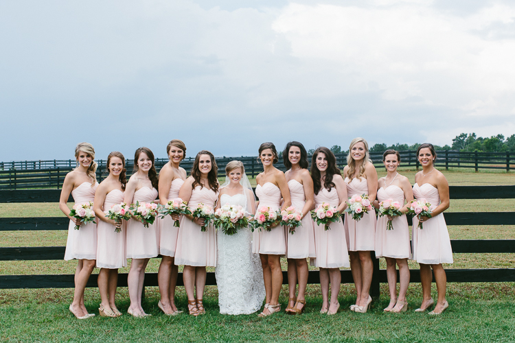 The Bride and Her Bridesmaids