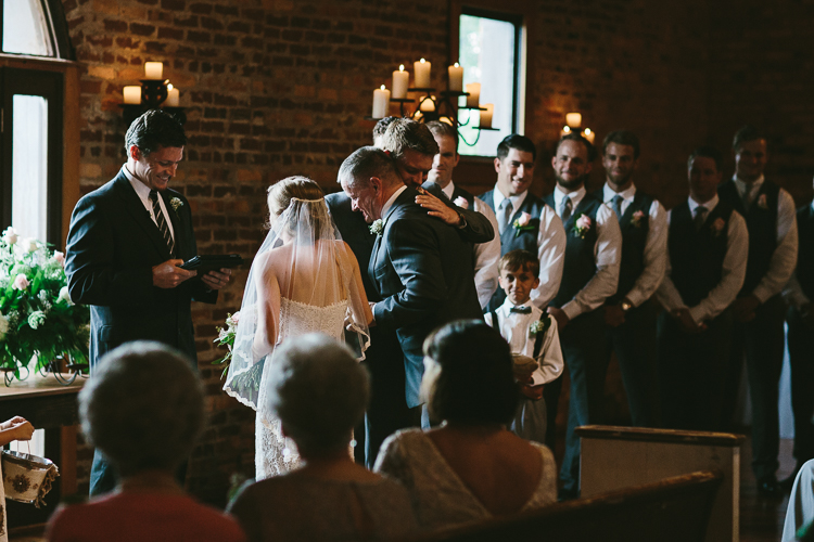 The Father Giving Away the Bride