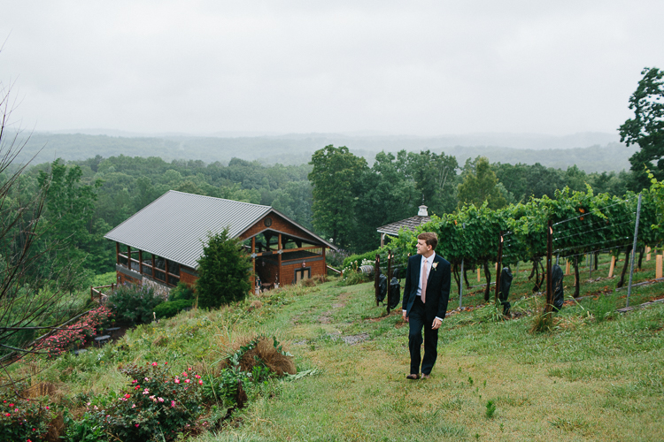 Portraits of the Groom | Wolf Mountain Vineyard Wedding 