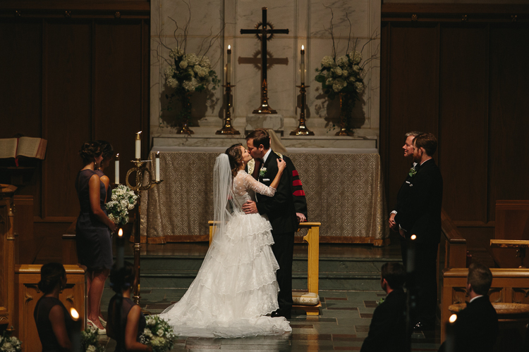 You may kiss the bride
