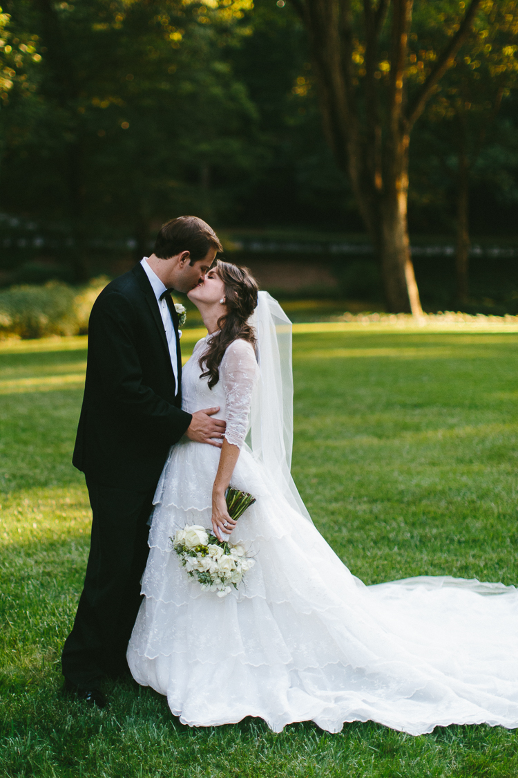 Bride and groom portrait