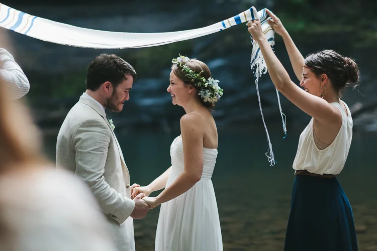 Beautiful elopement at cloudland canyon