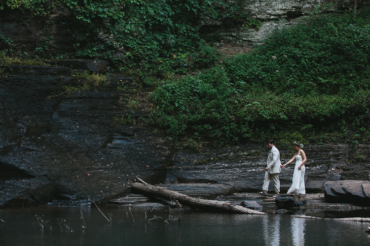 Elopement at Cloudland Canyon