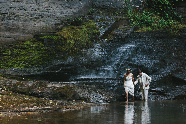 Elopement at Cloudland Canyon