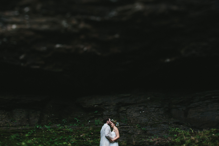 Elopement at Cloudland Canyon