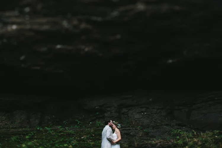 Elopement at Cloudland Canyon
