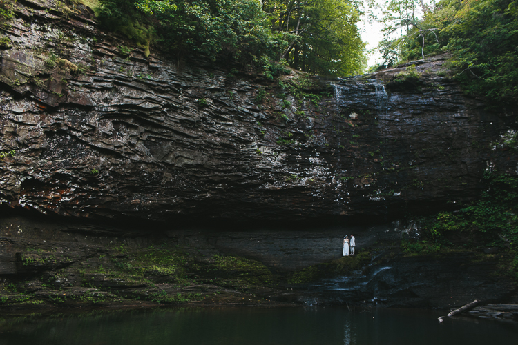 Elopement at Cloudland Canyon