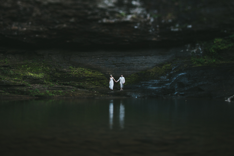 Elopement at Cloudland Canyon