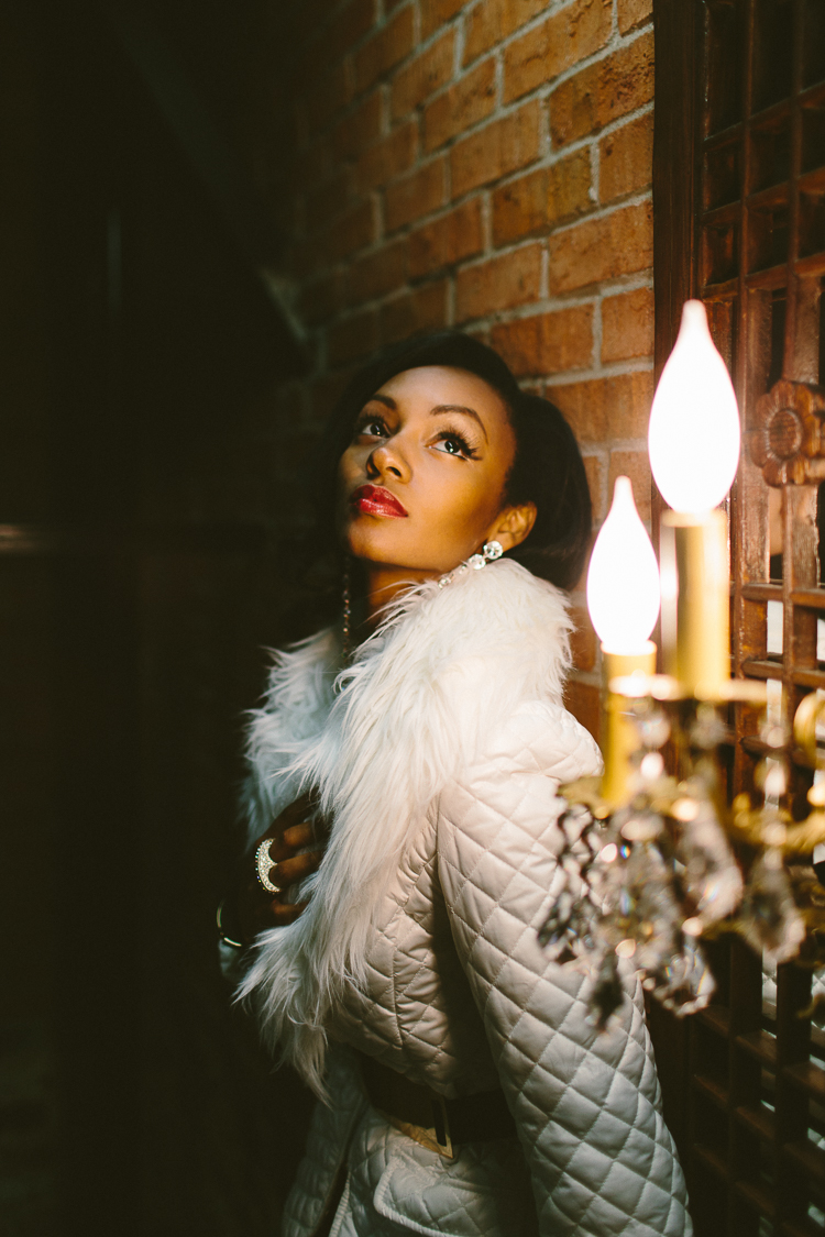 Glamorous fashion portraits