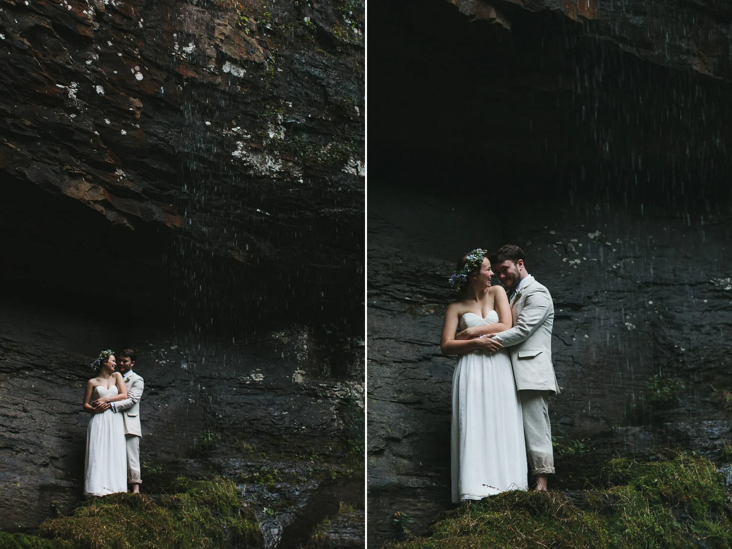 Bride and groom portraits
