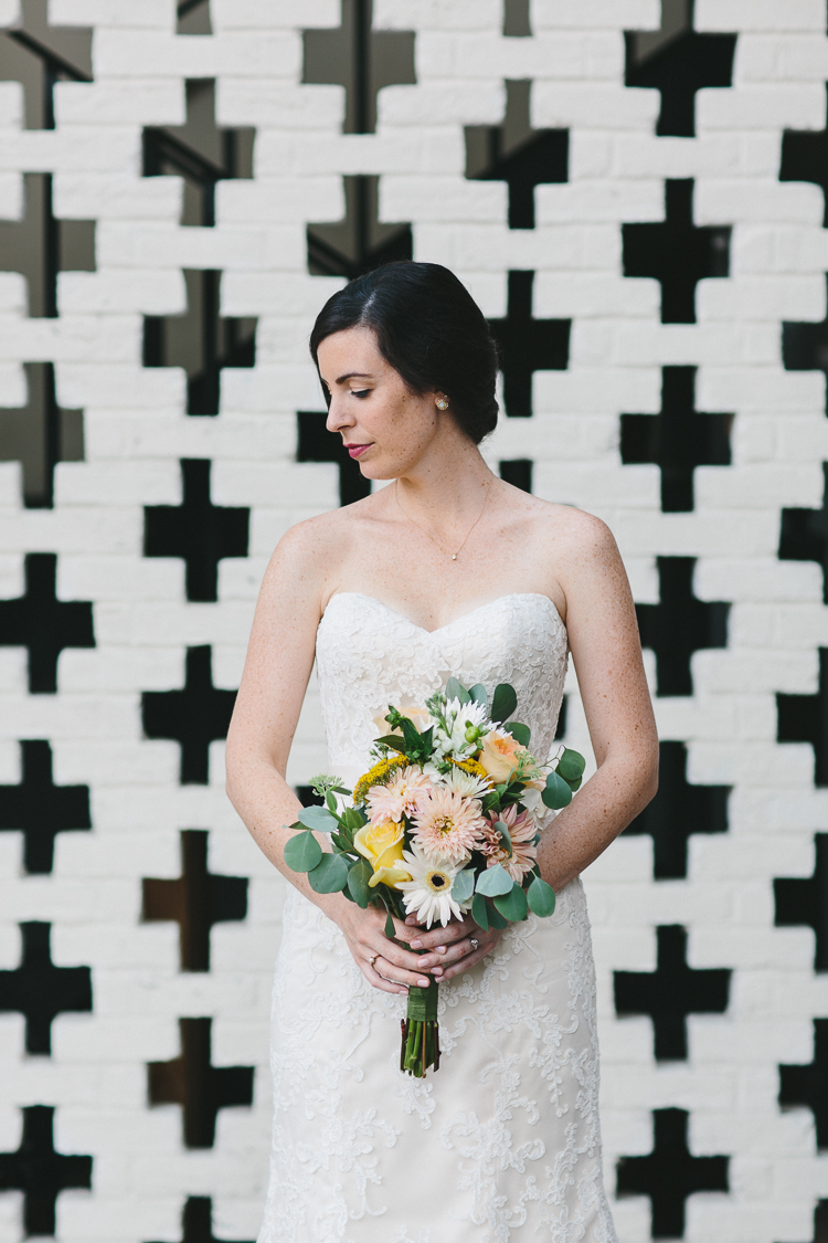 Unique bride portraits