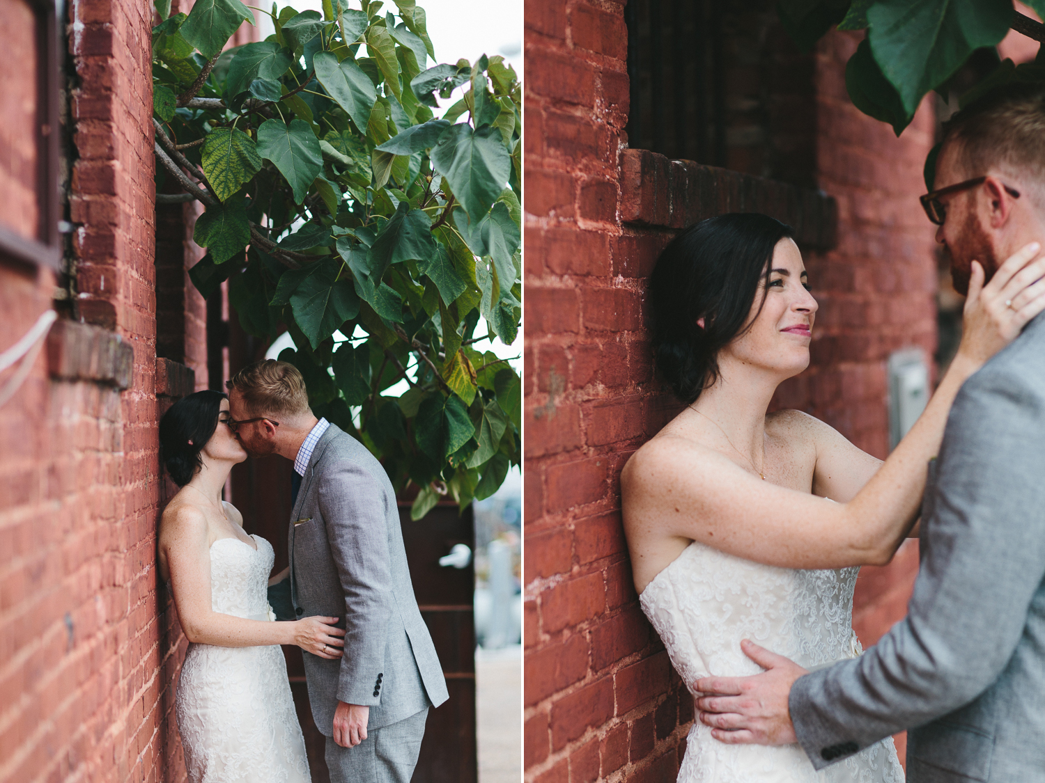 Bride and groom portraits