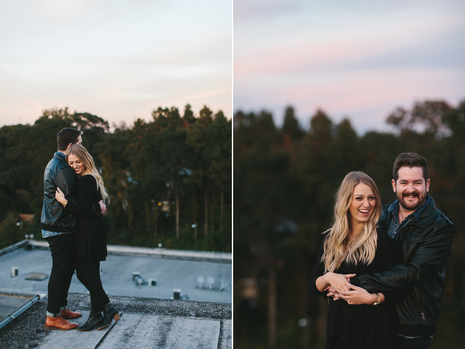 Telephone Factory Lofts engagement portraits