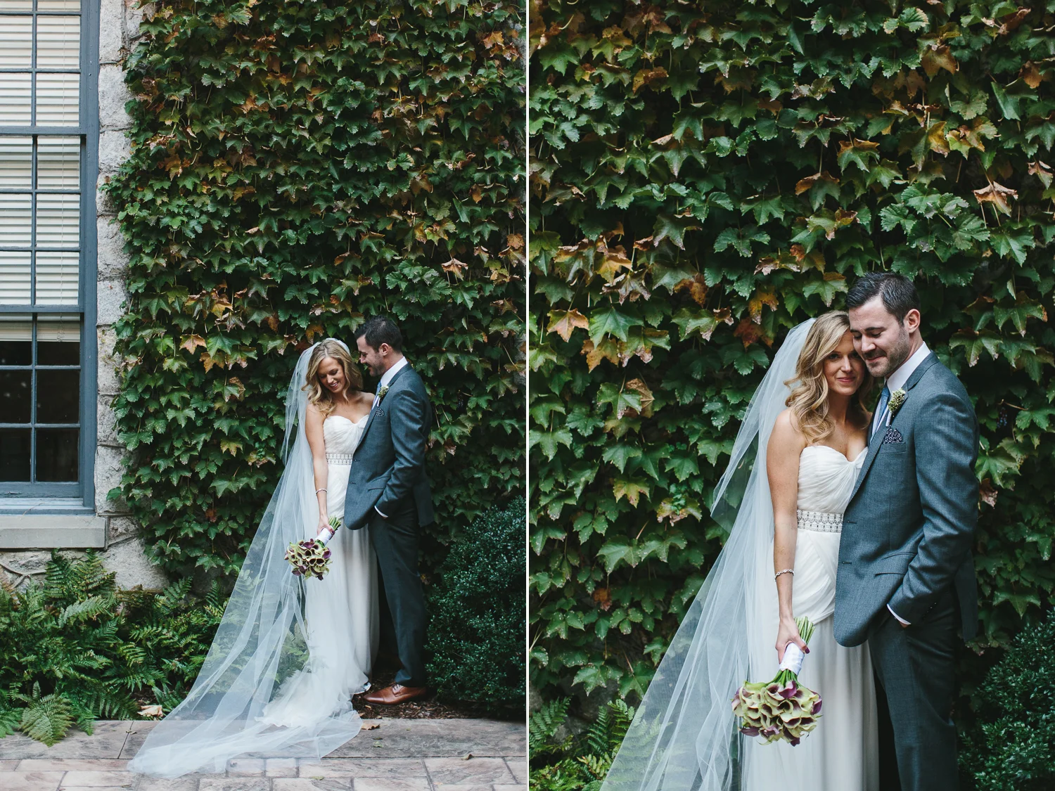 Bride and groom portraits