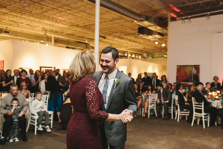 Mother son dance