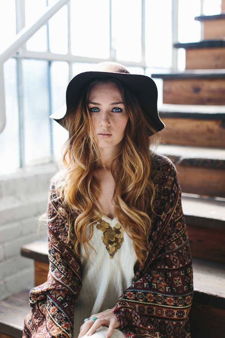 Free People inspired fashion photography at Studio Crush in Atlanta