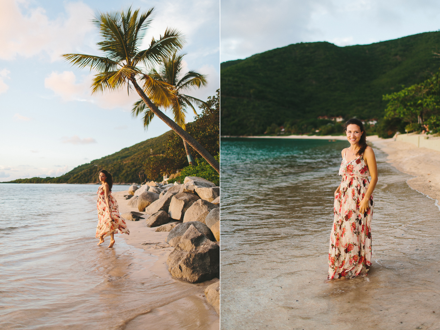 Bohemian Style Fashion Shoot on the Beach