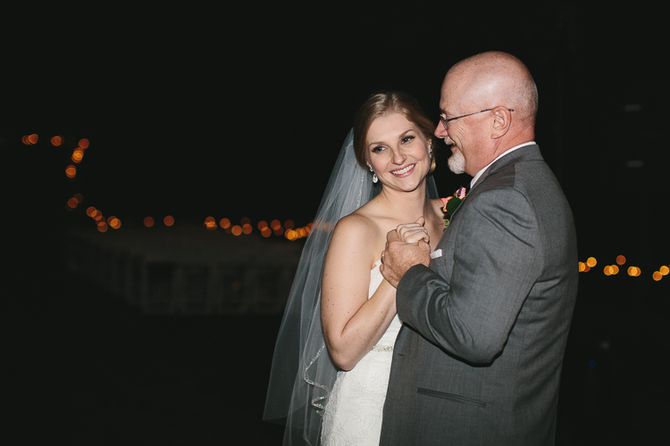Father and bride's first dance