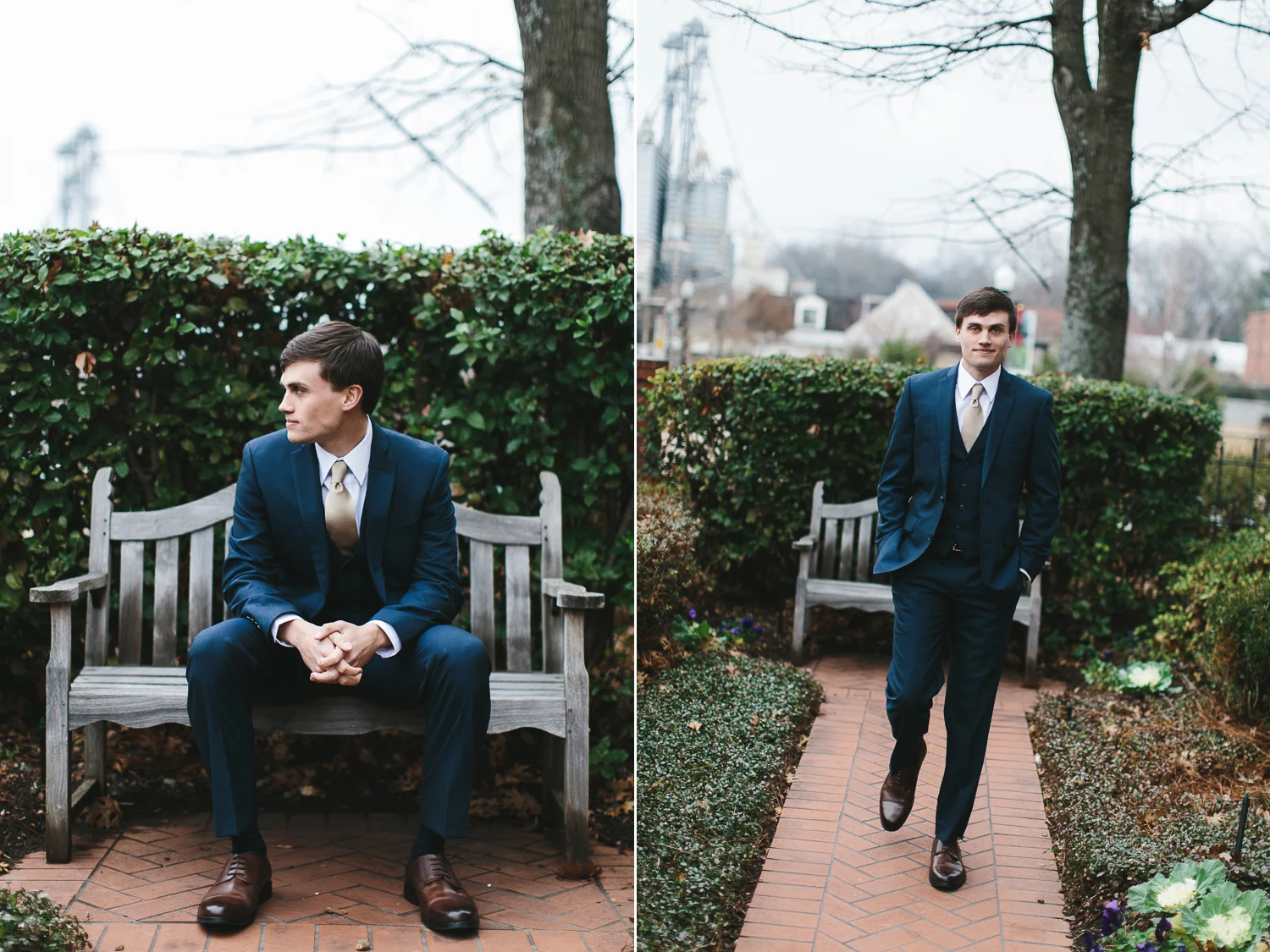 handsome groom portraits