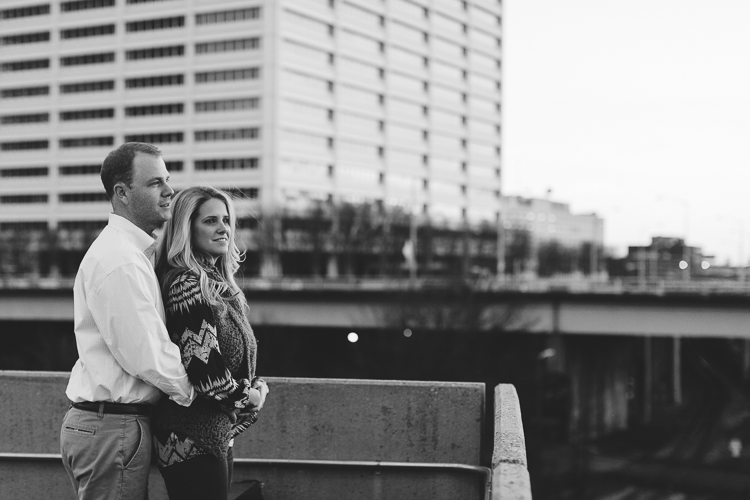 Downtown Atlanta Engagement Portrait Session