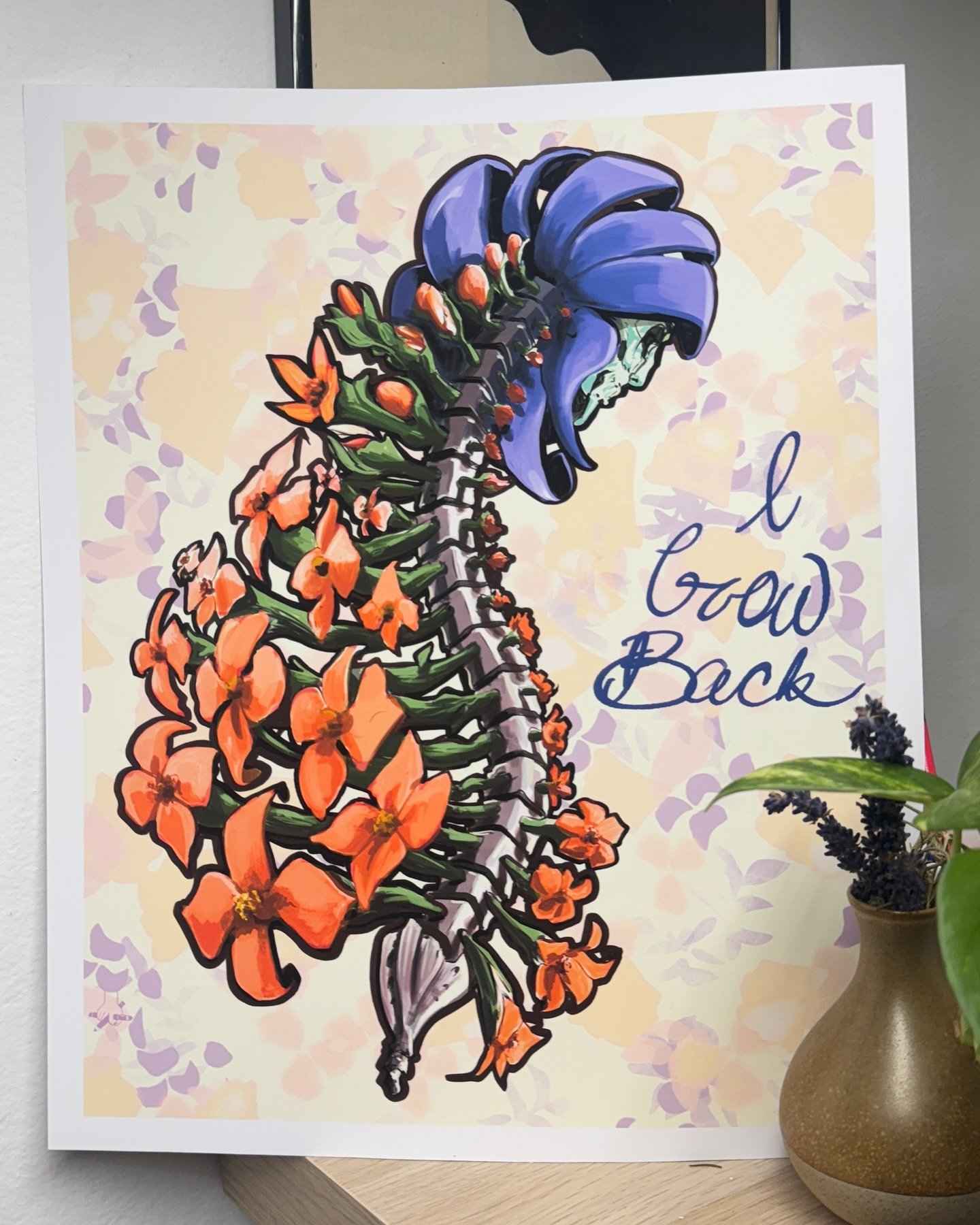 **New Print** &ldquo;I Grow Back&rdquo; 13x19in Archival Art Print
// signed/ numbered // 13.00+ship

https://www.luigisavino.com/shop/p/v8xby1rudbpt56ynirx0jfab7sjkzs