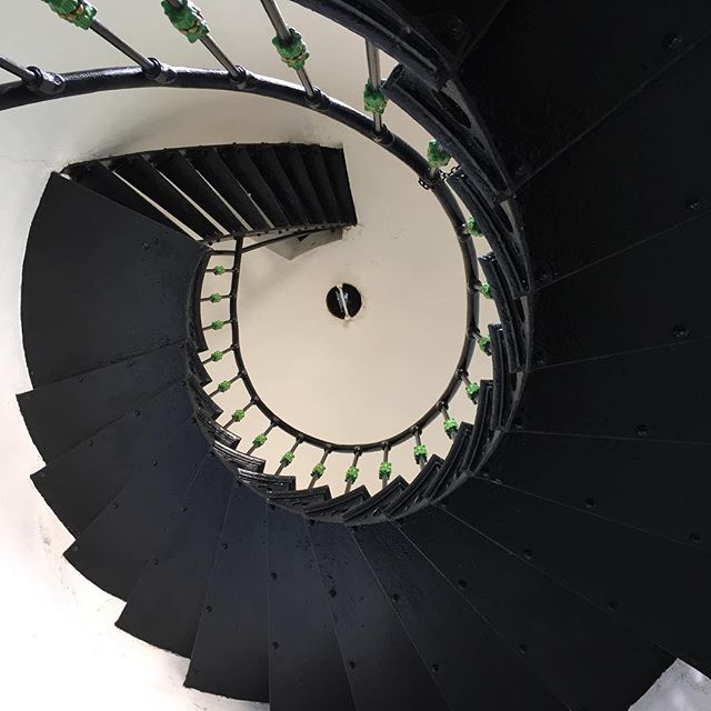 Stairwell at light house, Cabezas de San Juan Nature Reserve, Fajardo, Puerto Rico