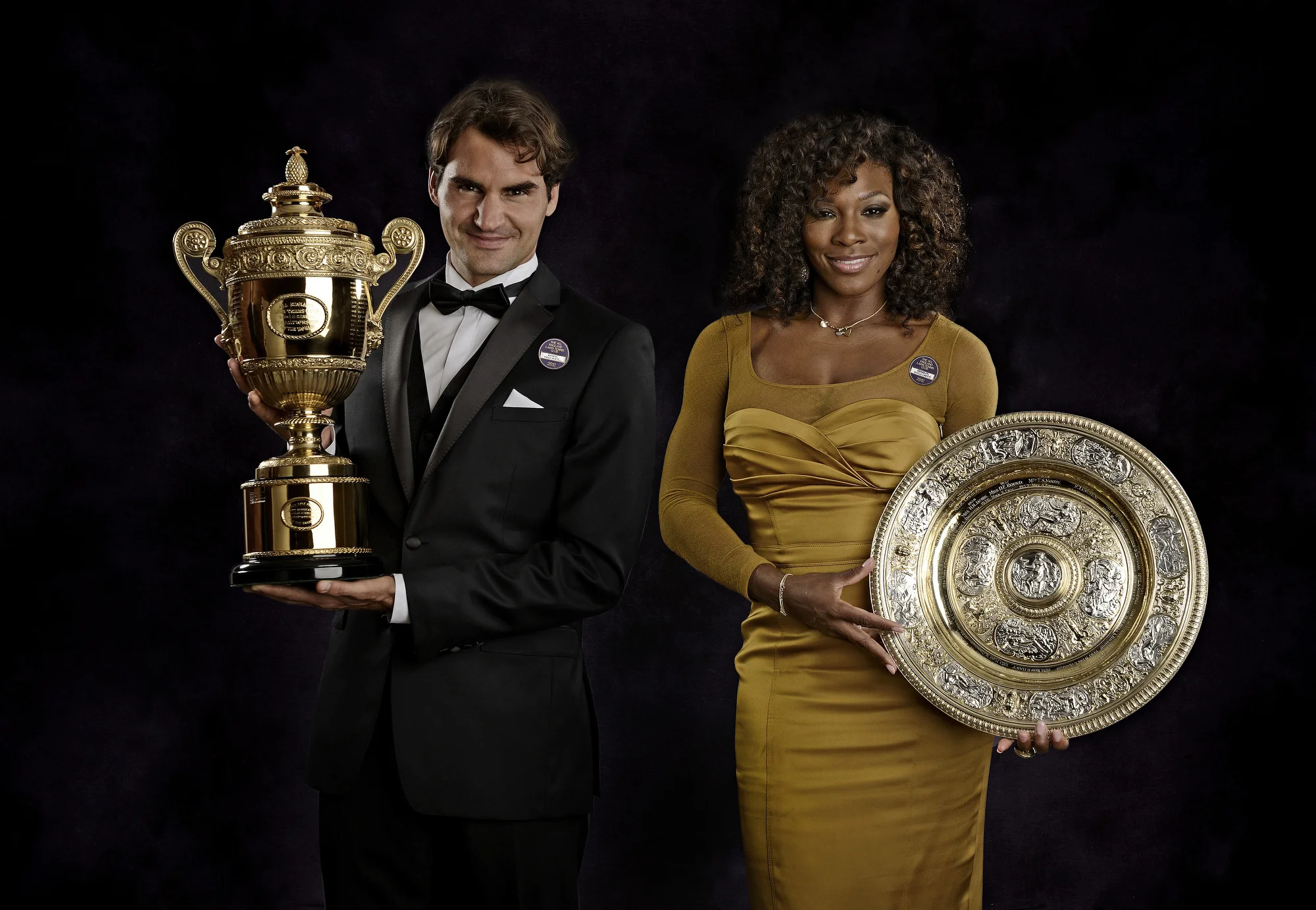   Roger Federer and Serena Williams for the Championships Wimbledon    Picture by Thomas Lovelock Sports Action &amp; Portrait Photographer    Thomas Lovelock Photography  