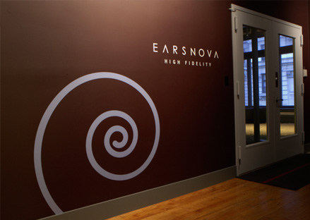 The store entrance