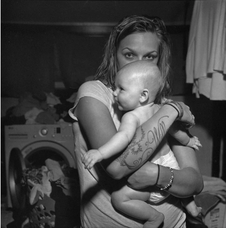  Hannah and her first baby Willow 